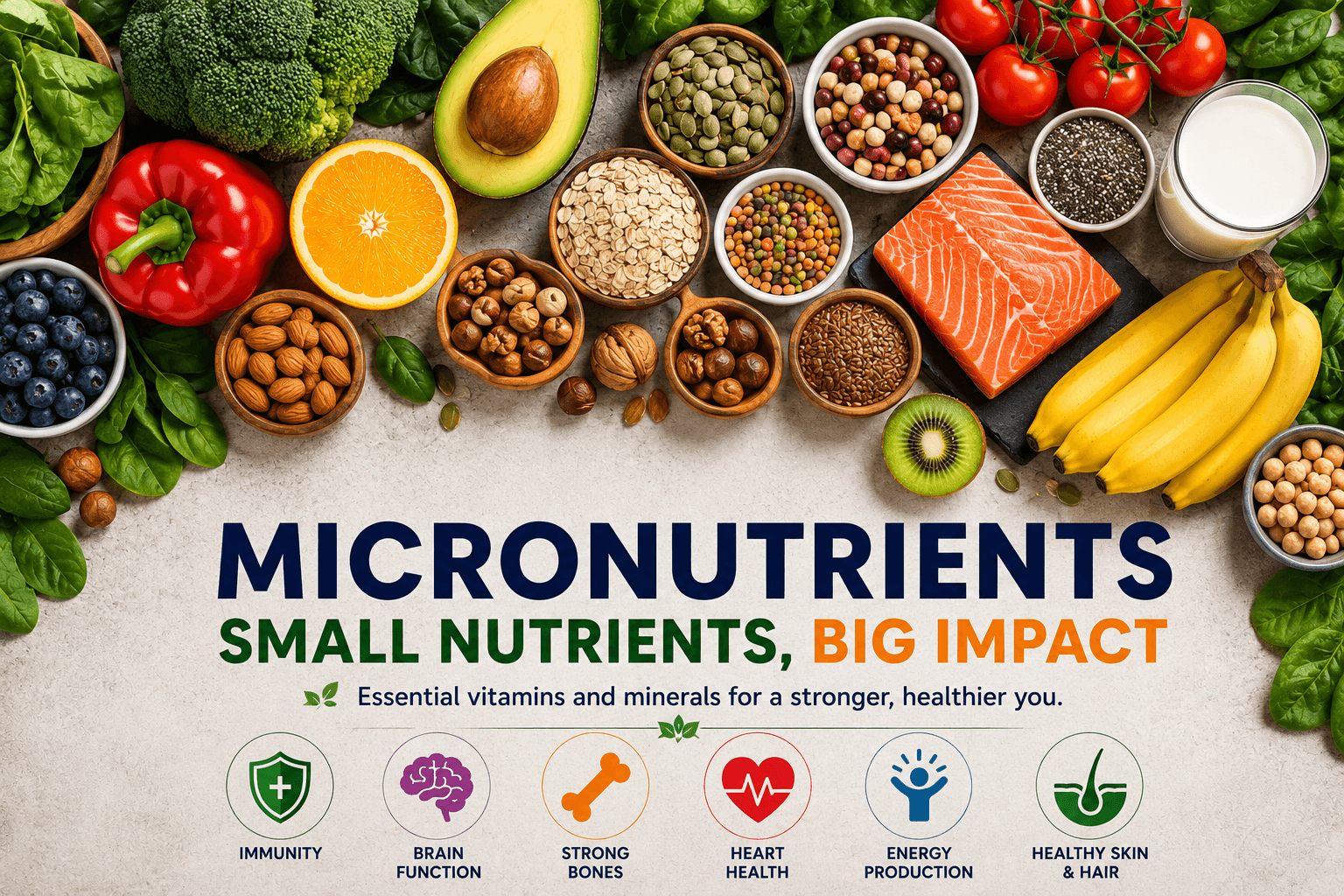 Essential Vitamins and Minerals Your Guide to a Healthier Life